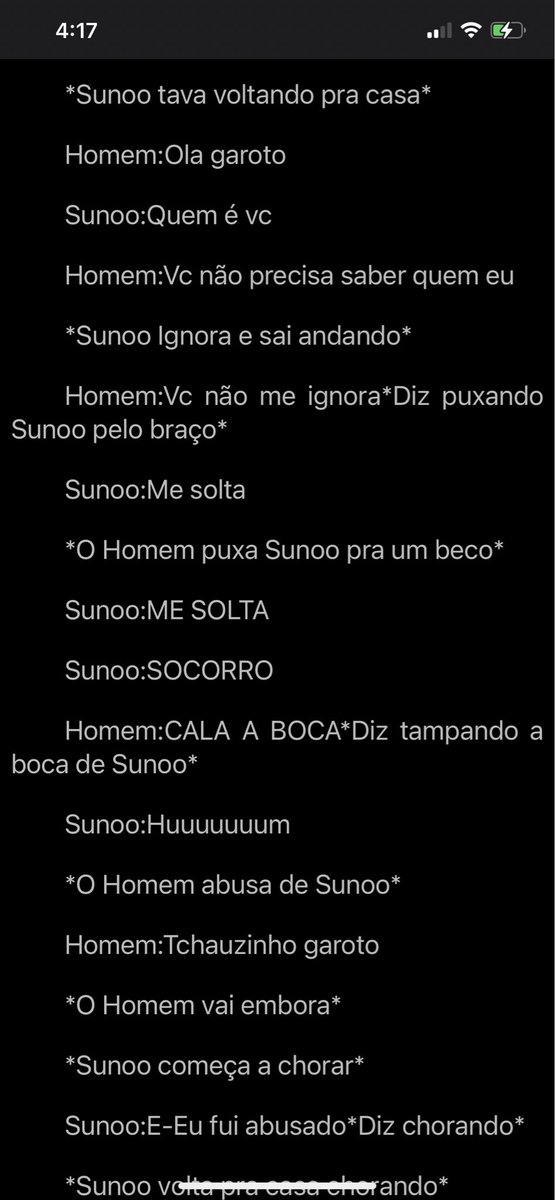 moonlitpgs's tweet photo. engene que caralho passa na sua cabeça ????? nessa fic sunki o sunoo é abusado e todo mundo age como se ele não tivesse sido estuprado, a autora fica repetindo mil vezes que o sunoo é gordo ??????? gente pelo amor de Deus, isso só pode ser hate https://t.co/9rcYlwcvdg