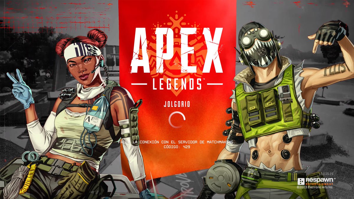 EsEmilioGarra's tweet image. Servidores caídos? Que novedad... #ApexLegendsDown #PS5Share, #ApexLegends