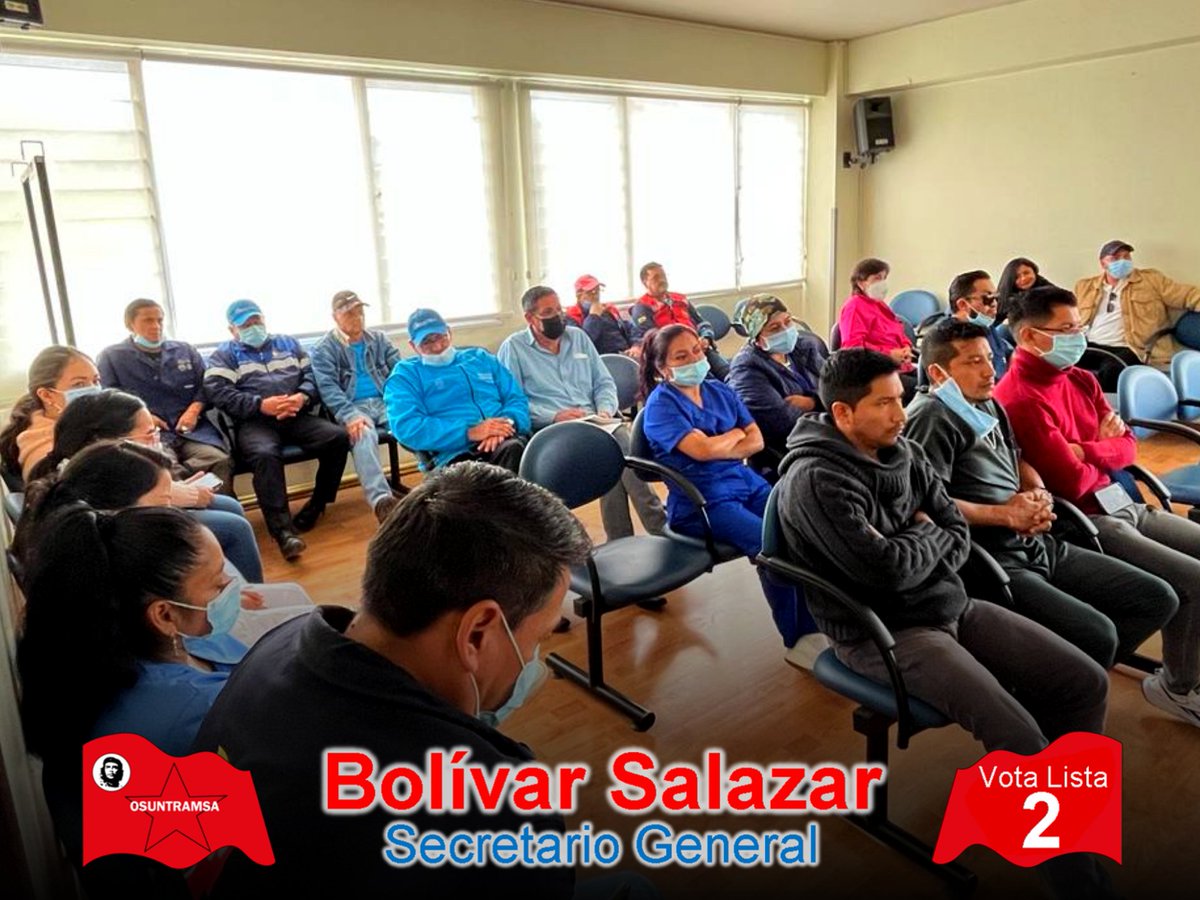 Osuntramsavota2's tweet photo. Cañar 📍
𝐃𝐢𝐫𝐢𝐠𝐞𝐧𝐭𝐞𝐬 𝐲 𝐭𝐫𝐚𝐛𝐚𝐣𝐚𝐝𝐨𝐫𝐞𝐬 𝐬𝐞 𝐫𝐞𝐮́𝐧𝐞𝐧 𝐩𝐚𝐫𝐚 𝐫𝐞𝐚𝐟𝐢𝐫𝐦𝐚𝐫 𝐬𝐮 𝐯𝐨𝐭𝐨 𝐩𝐨𝐫 𝐥𝐚 𝐋𝐢𝐬𝐭𝐚 ✌
Como en todo el país, los trabajadores y dirigentes de la salud apoyan a Bolívar Salazar y este 13 de abril votarán por la Lista 2. https://t.co/UrhEruckSq