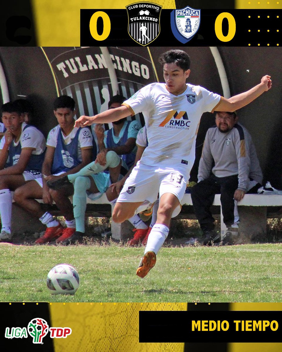 🏴🏳️
Tras 45 minutos en el estadio Primero de Mayo

<a href="/cd_tulancingo/">CD Tulancingo</a> 0-0 #TuosPachuca3ra 

<a href="/LigaTDP/">Liga TDP</a>
#ereseljugador#12
#yoamocdtulancingo
#PasiónCDT 
#yocondeportivotulancingo
#TulancingoestierradeTitanes