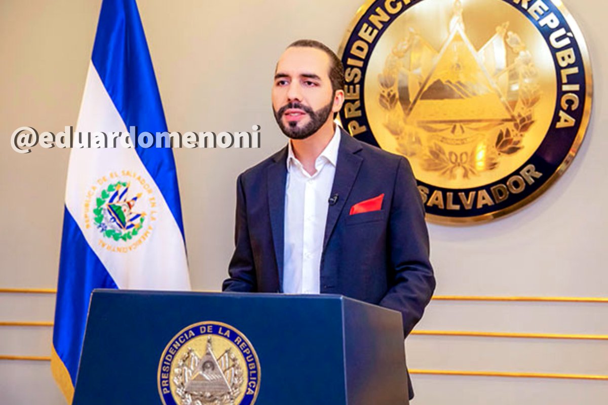 eduardomenoni's tweet photo. ¿Apoyas la idea que Nayib Bukele, de El Salvador, es sin dudas el mejor Presidente de América Latina?

❤️Claro que si
🔃  ¡Por supuesto! https://t.co/kqjlNS5poV