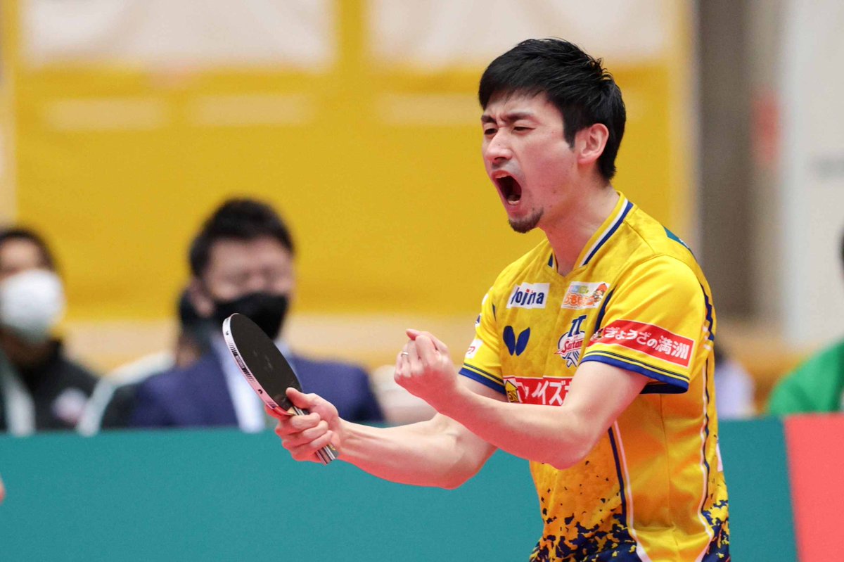 TLEAGUE_PR's tweet photo. #おはようございます #Tリーグ
今日も1日元気出していきましょう!
#卓球 #TT彩たま No.1 #上田仁 #JinUeda
#ノジマTリーグ 2022-2023シーズン
シングルス 0勝1敗 ダブルス 2勝14敗
3/31 契約期間満了につきT.T彩たまを退団
今シーズンキャプテン お疲れさまでした
新天地でのご活躍をお祈り致します https://t.co/6hW8DmT00c
