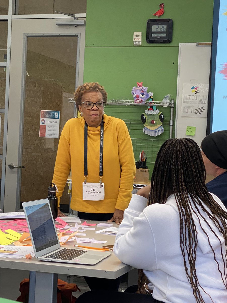 ctschoolsucla's tweet photo. CTS Educator Diversity Project Director @DrKaiMonet led “Education as a Practice of Freedom,” a 4-hour workshop at the #DeeperLearningConference in San Diego. Teachers designed project plans to promote critical consciousness, civic engagement, and social equity.
#SocialJustice https://t.co/29oBrYGc2P