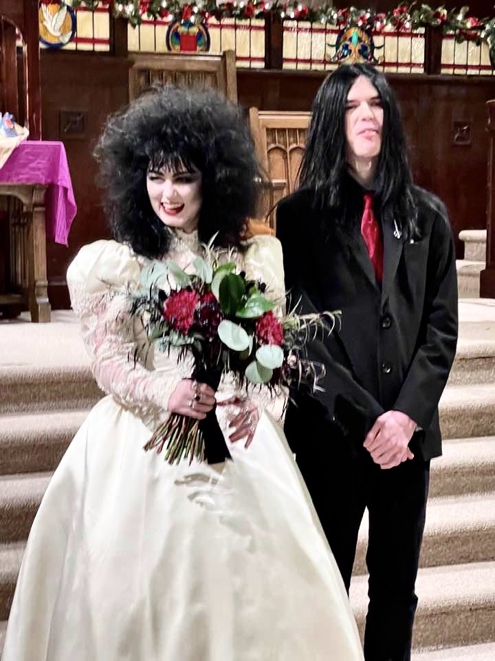 I just found this wedding picture I hadn’t seen before and I love it so much
