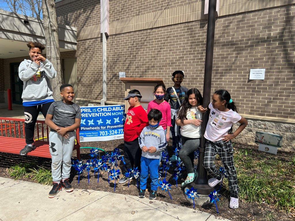 Have you seen blue pinwheels outside many NCS Community Centers and SACC locations? We are proudly supporting April's Child Abuse Awareness Month. Learn more: bit.ly/2CPAE1V #pinwheelsforprevention #fairfaxcounty