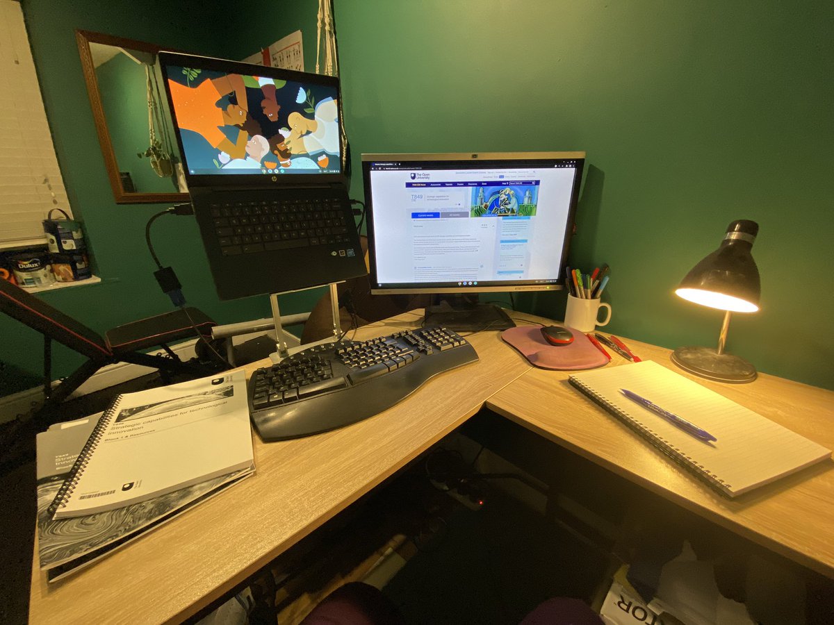 SamOUStudies's tweet image. Feels like a longer break this time - however we are back with the second module of the Masters Degree.

This time exploring Technological innovation