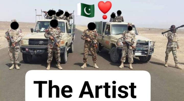 Jaanbaloch66's tweet photo. The Art                                The Artist 

#بلوچستان 🇵🇰😈❣️
#BalochistanIsPakistan #BLAterrorists #BLFterrorists https://t.co/2MdXAVlj77