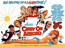 CarryOnJoan's tweet photo. There are 6 #CarryOns on ITV3 this Saturday:
Don't Lose Your Head - 11.50am
Carry On Cowboy - 1.40pm
Carry On Cruising - 3.35pm
Carry On Doctor - 5.25pm
Carry On Camping - 7.15pm
Carry On Abroad - 9pm
Enjoy! https://t.co/NhA2PV2Hg9