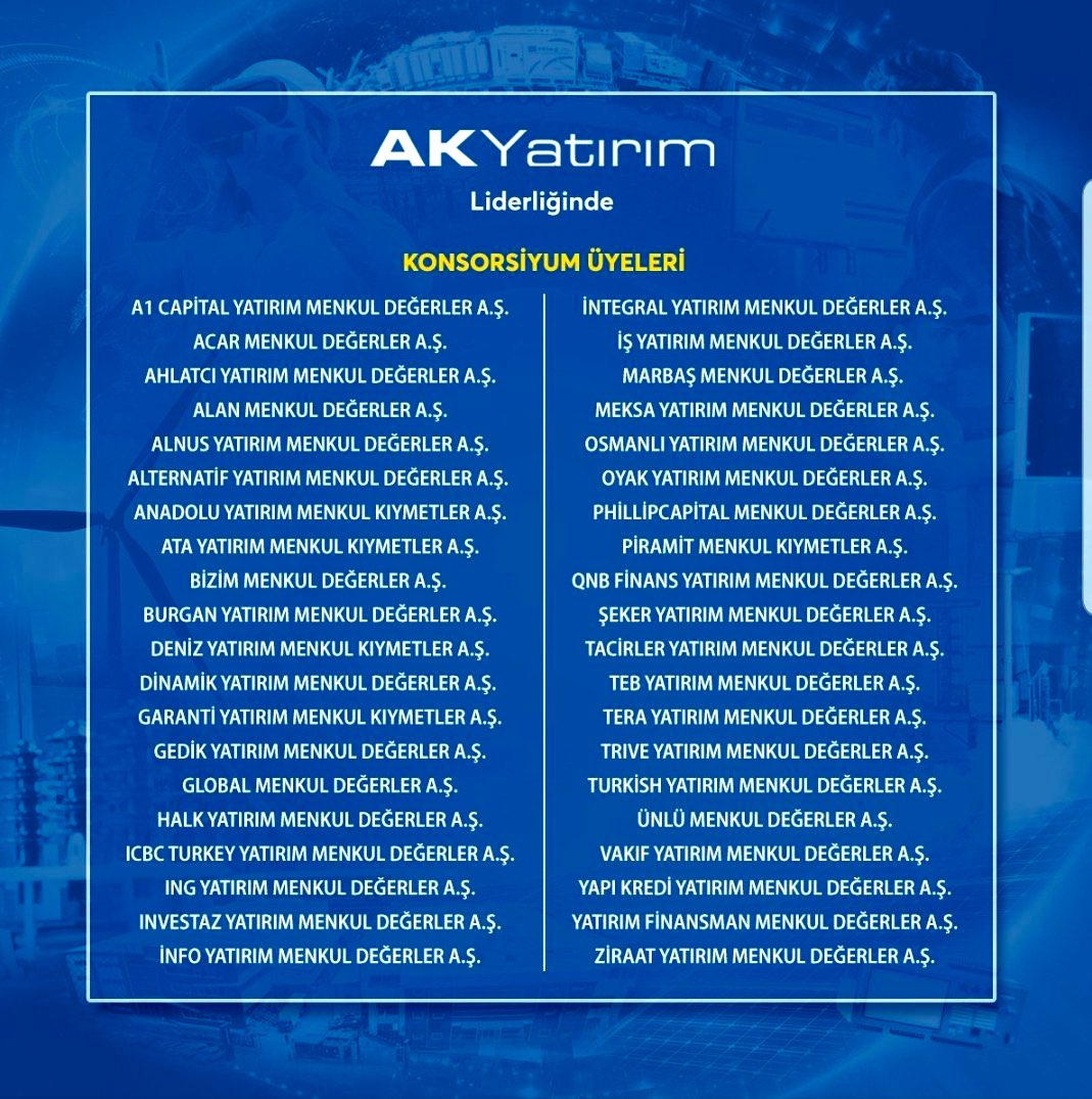 #EUPWR Katılım sağlanabilen aracı kurumlar