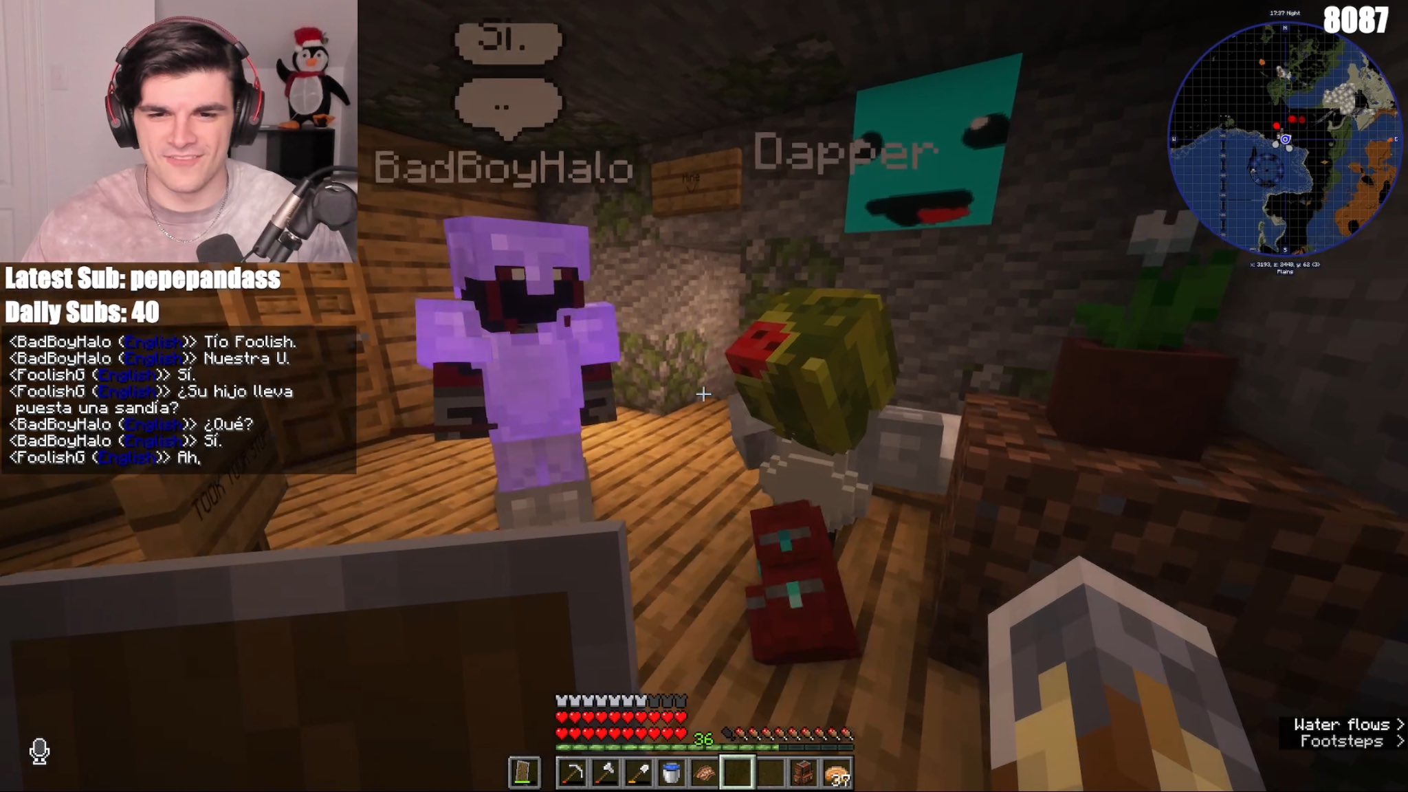 QSMP Updates on X: 🔴 Dapper is teaching Bad some Spanish!   / X