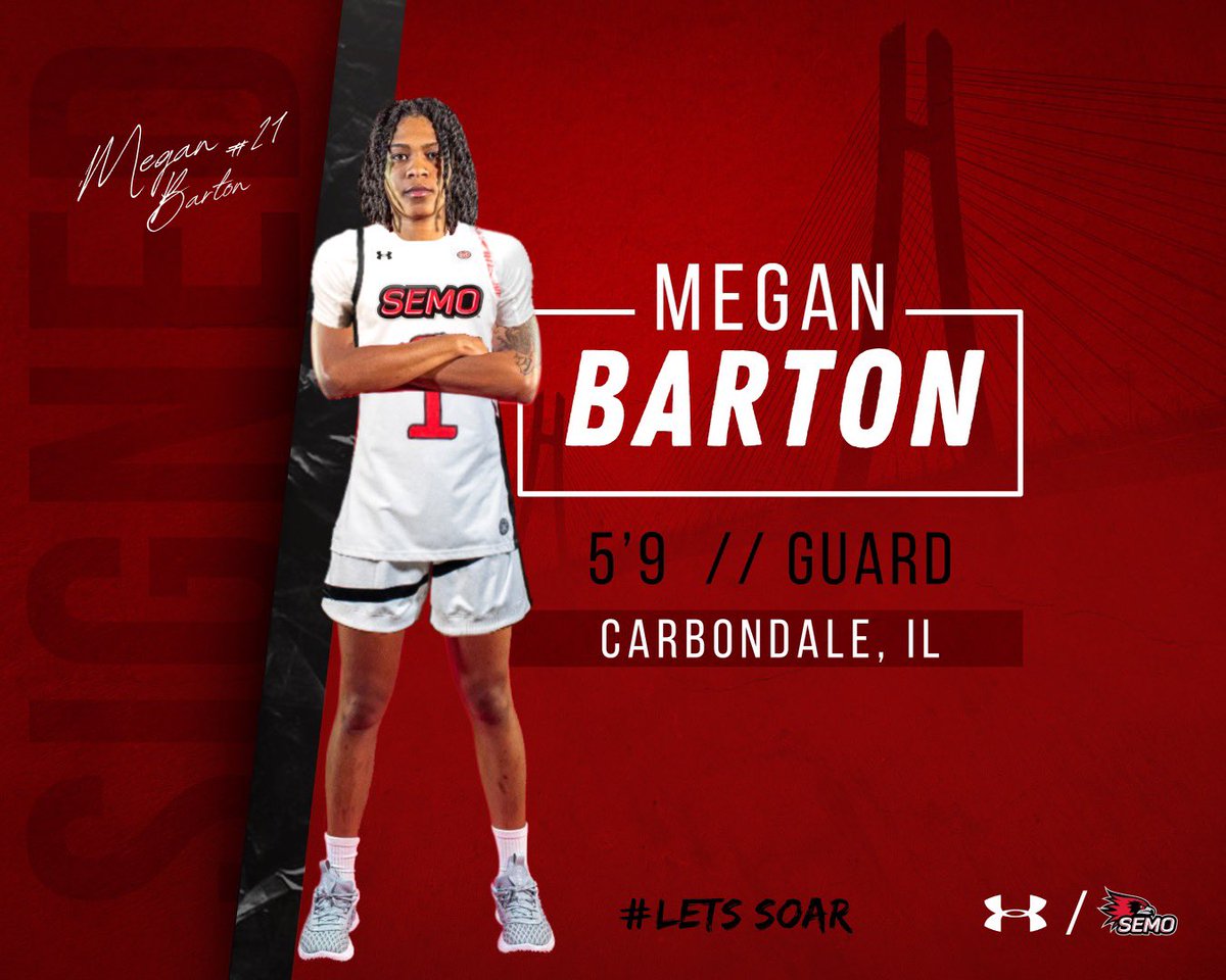 Welcome to the 5️⃣7️⃣3️⃣ Megan Barton🫡 a 5’9 athletic guard from Carbondale, Ill. We can’t wait to get you on Campus 😎

<a href="/MeganBarton25/">Megan Barton</a> | #LetsSoar