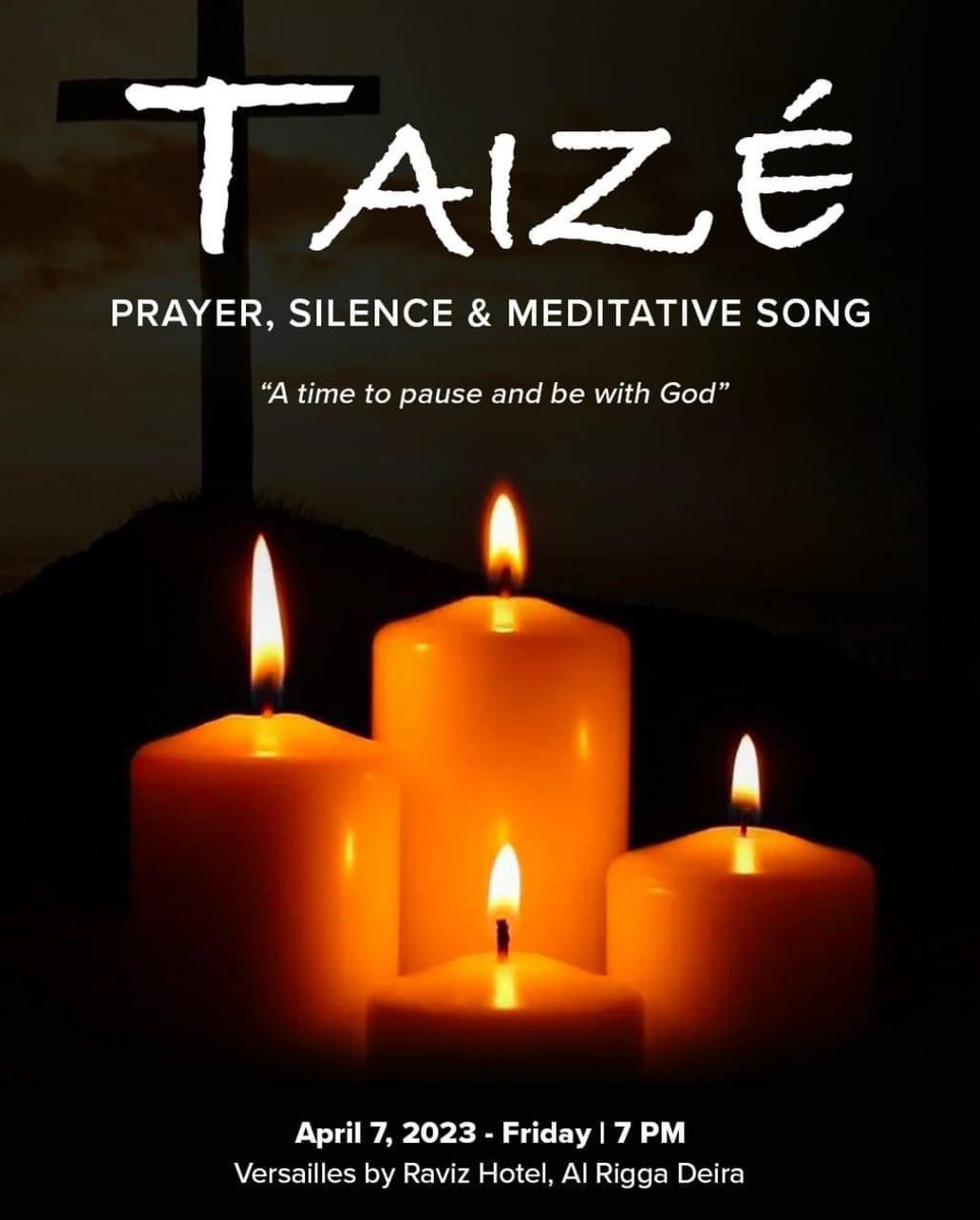 cvc_dve's tweet photo. April 7, 2023 - GOoD Friday

May the Lord Jesus continue to remind you of the great love GOD has for you that has led to Jesus’ willingness to suffer and die so that you might have life forever with GOD.

#CVC
#ToSingToServe
#GoodFriday
#Taize https://t.co/5vbwVEiWct