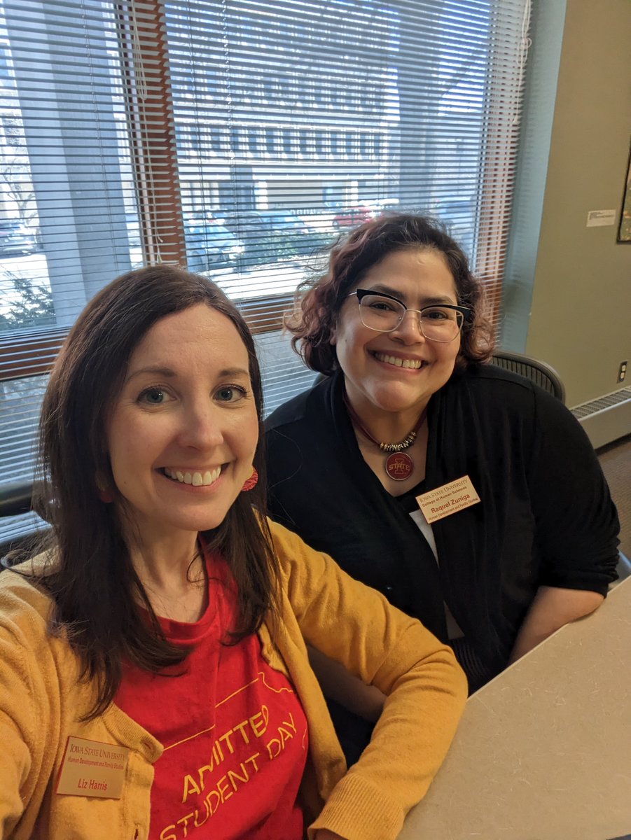 HDFS_iastate's tweet image. Happy admitted student&apos;s day! We are so excited to see all the future cyclones on campus today! ❤️🌪 #HDFSProud #CyclONEnation