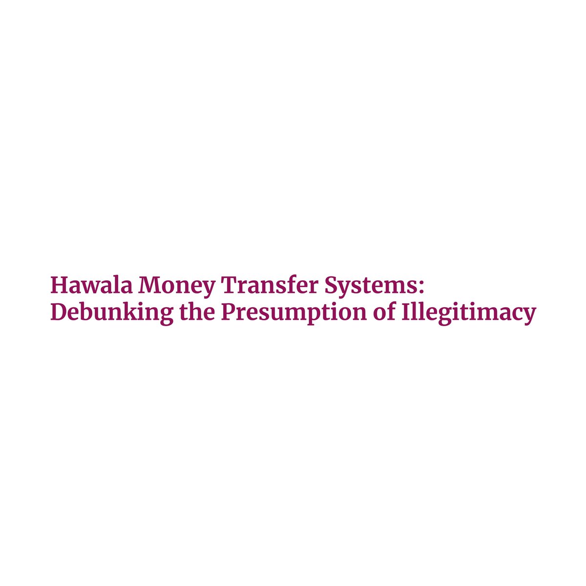 garricklawltd's tweet photo. @NaritaBahra and expert Jonathan Erkenbrack discuss Hawala Money Transfer Systems: Debunking the Presumption of Illegitimacy.

Read our new blog post in which Narita Bahra KC seeks to demystify the terms ‘Hawala’ and ‘Hundi’. 

Link here: https://t.co/TMMNZ1oqqo
.
.
#Hawala https://t.co/2jSBa0EIwf