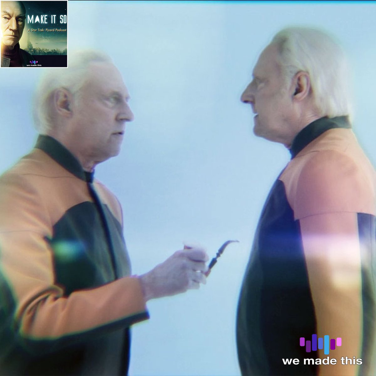 jeanlucpodard's tweet photo. NEW EPISODE!

@Luke_Winch is joined by @ajblackwriter to discuss #StarTrekPicard 3x08 ‘Surrender’.

🎧 &amp; subscribe on all platforms: https://t.co/3gtaAkVUDC #PodernFamily https://t.co/f17zsNID50