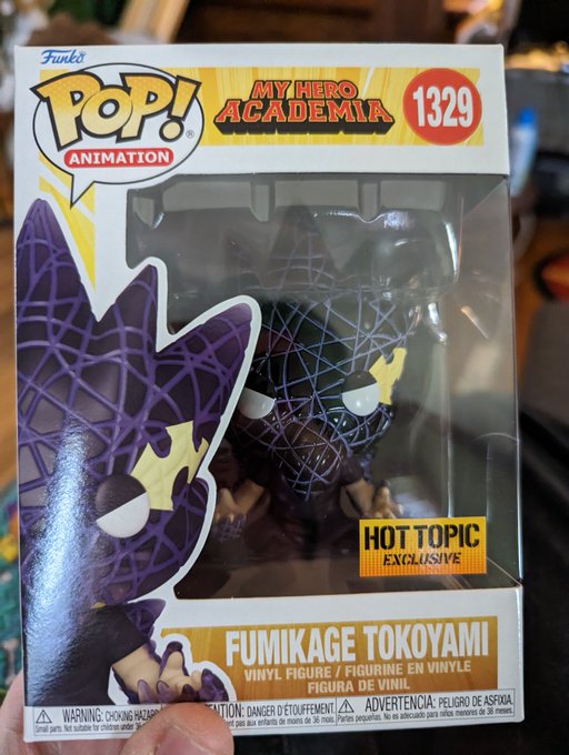 Woot, my Wife got me a new #funkoPOP to add to my collection, #DarkShadow from #MyHeroAcademia https://t<a href="/tag/funkopop"class="tags">#funkoPOP</a><a href="/tag/myheroacademia"class="tags"><span>#myheroacademia</span></a><a href="/tag/darkshadow"class="tags"><span>#darkshadow</span></a>