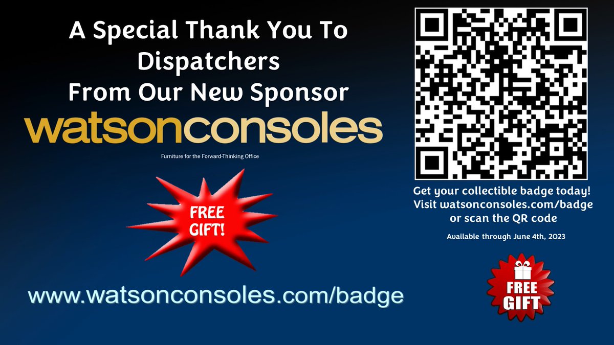 Our sponsor has a FREE gift for you 9-1-1 Professionals - click the QR or the webpage below!
