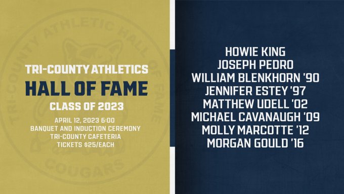 Tri-County Welcomes 8 New Inductees to their Hall of Fame Tri-County Welcomes 8 New Inductees to their Hall of Fame