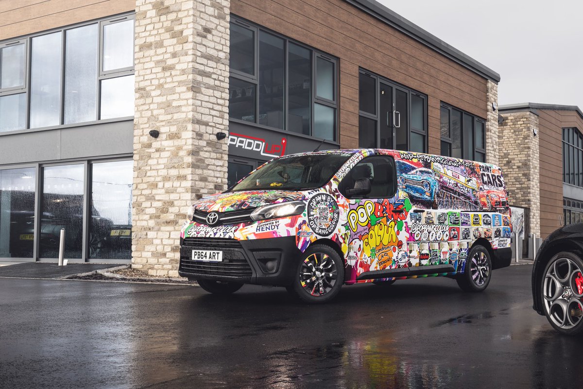 Popbangcolour's tweet image. LOVING the photos @NWVT captured @paddlup of the @HendyGroup x @popbangcolour Proace that was recently wrapped by signsandgraphicsukltd &amp;amp; designed by @5jhdesigns 

🚐🎨🛞✍🏻📸

#ToyARTa #NWVT