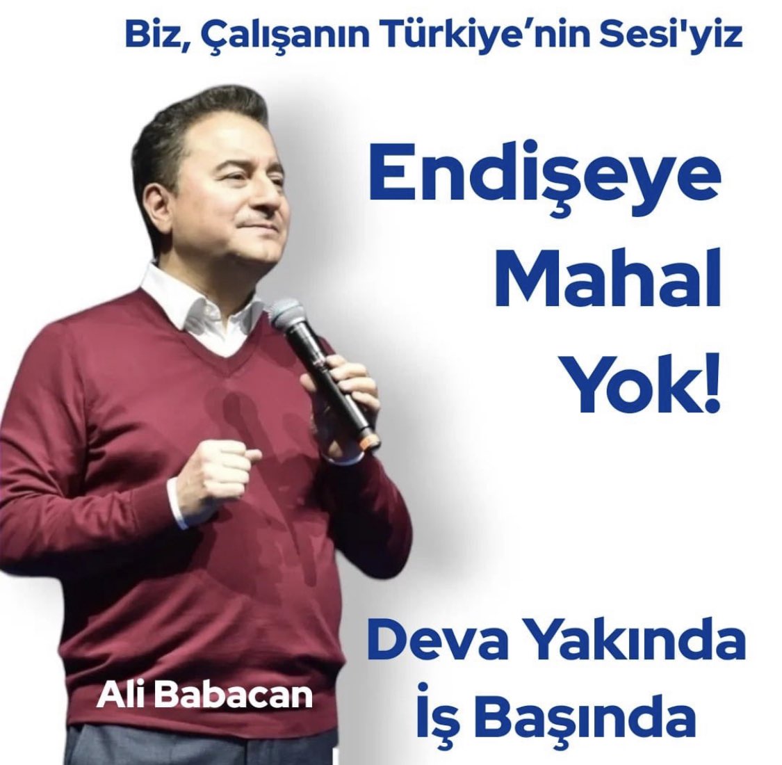 HalitAci's tweet photo. Sadece gelecek seçimleri değil, gelecek nesilleri de düşünerek, DEVA fedakarlığını iliklerimize kadar hissettiren lider @alibabacan 

Gurur duyuyor ve ayakta alkışlıyoruz. https://t.co/zBJl4scbiC