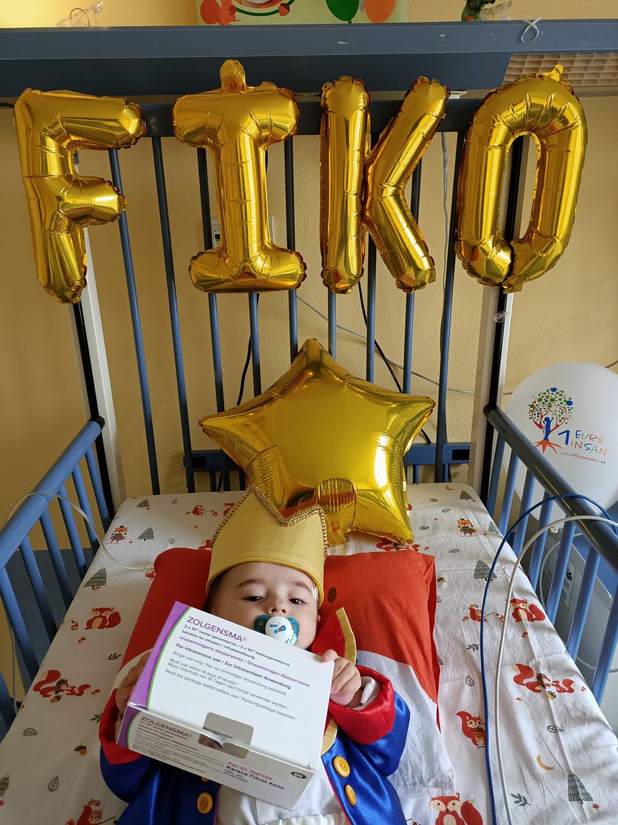 bu sevinci bütün sma hastası bebek aileleri ile kendi vatanımızda yaşayamaz mıydık artık zolgensma ülkemize gelmeli

#OyumZolgenSMAya