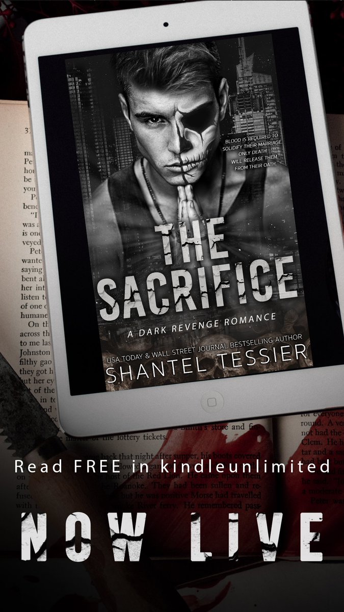 THE SACRIFICE, by USAT &amp; WSJ bestselling author, <a href="/Shantel_Tessier/">Shantel Tessier</a> is NOW LIVE!!

Make sure to grab this all-new dark standalone college romance TODAY!!

readerlinks.com/l/3190602