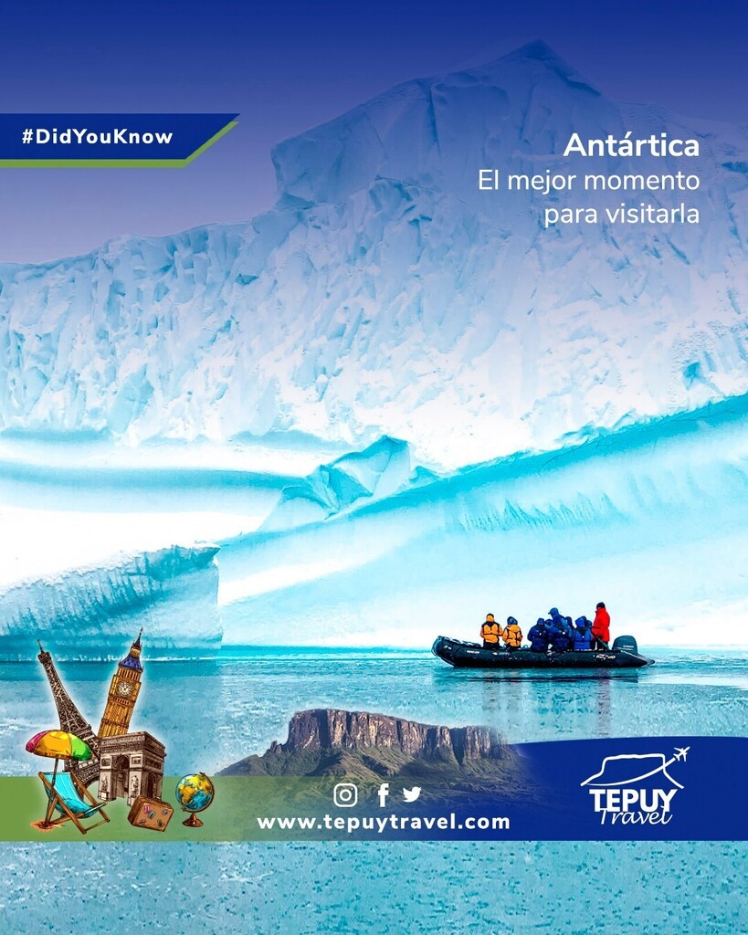 Tepuy_Travel's tweet photo. ¡Esto dependerá de lo que quieras hacer y ver en la Antártida! En noviembre verás muchos más icebergs y es la temporada de apareamiento de los pingüinos. Después de eso, hasta enero, ese es el momento en que verás toneladas de pingüinos y focas bebés. En cuanto a las ballena… https://t.co/tKjBUF1RtI