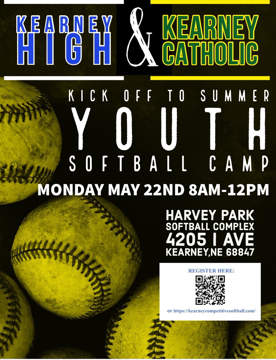 TidwellSydnee's tweet photo. Spread the word! Two programs coming together to help the youth in our community grow in the game of softball! Don’t miss this opportunity! https://t.co/mlXxS80ldU