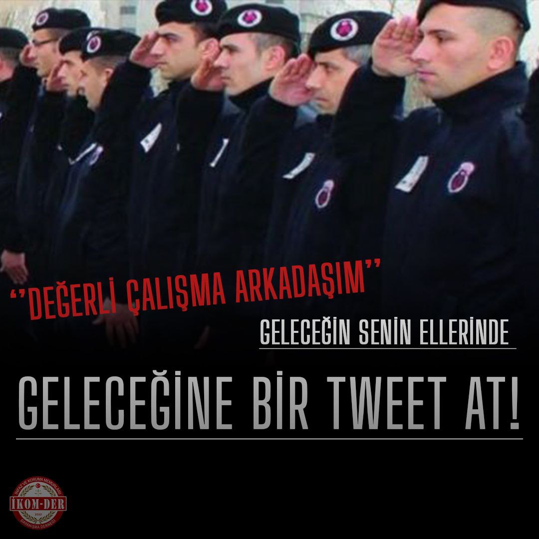 Bu emek yatanların değil,  
Bu emek 1 tweet dahi atmaktan çekinenlerin değil,  
Bu emek elini taşın altına koymayanların değil,  
Bu emek sadece laf söylemekte var olanların değil,   
Bu emek mücadele veren  
DUYARLI İNFAZ VE KORUMA MEMURLARININDIR.
#SÖZİNFKORUMADA
