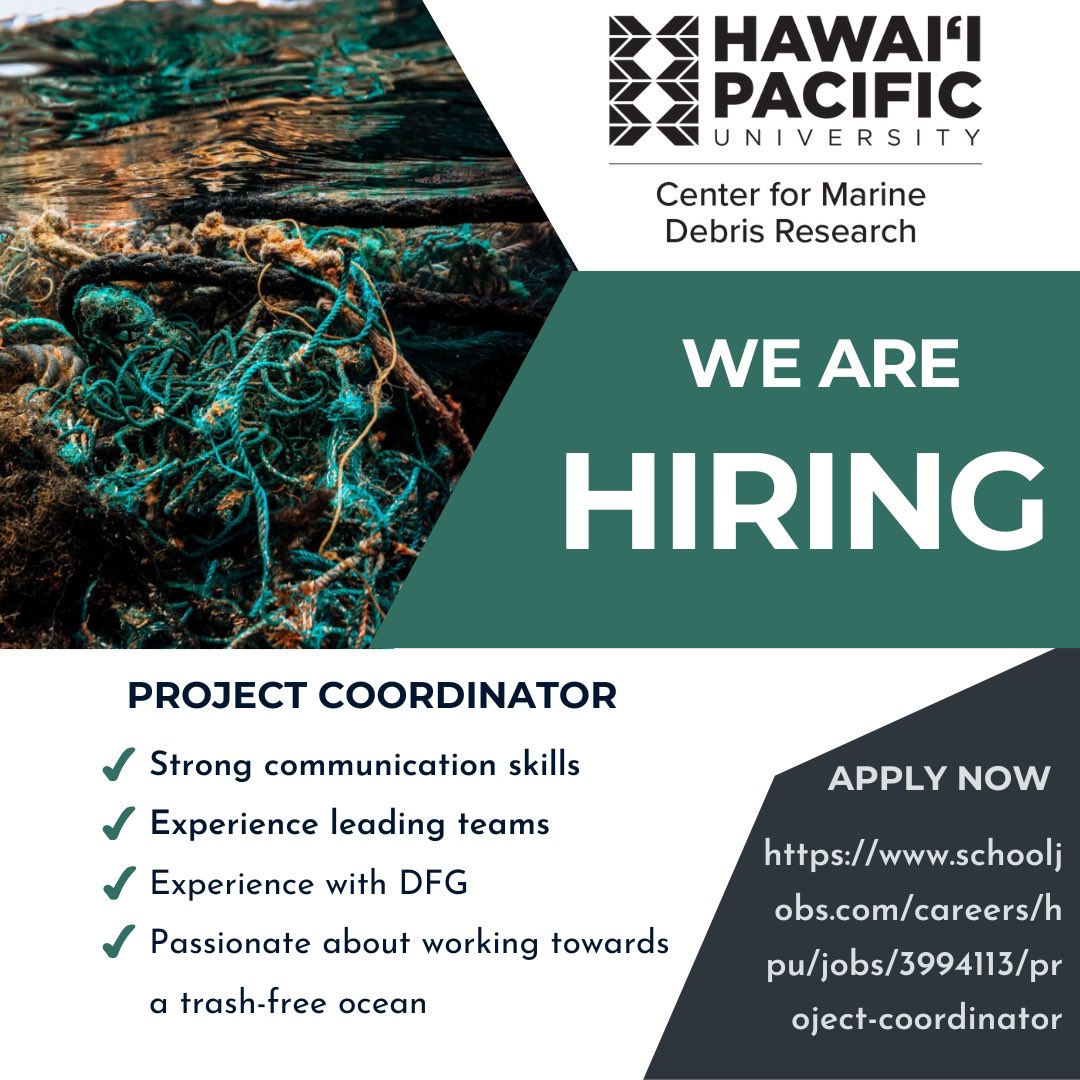 Center for Marine Debris Research tweet media