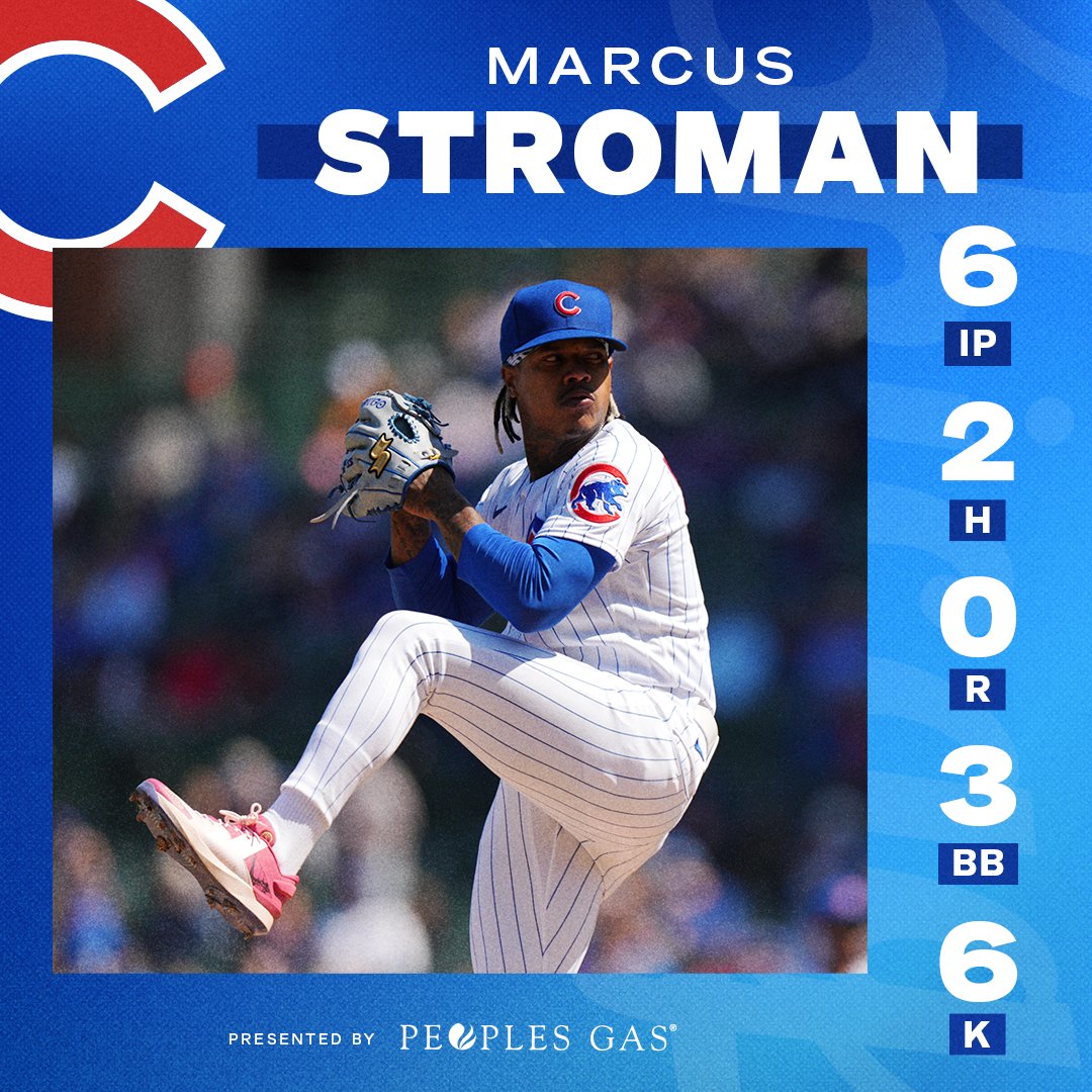 Marcus Stroman on X: Chicago bound. @Cubs / X
