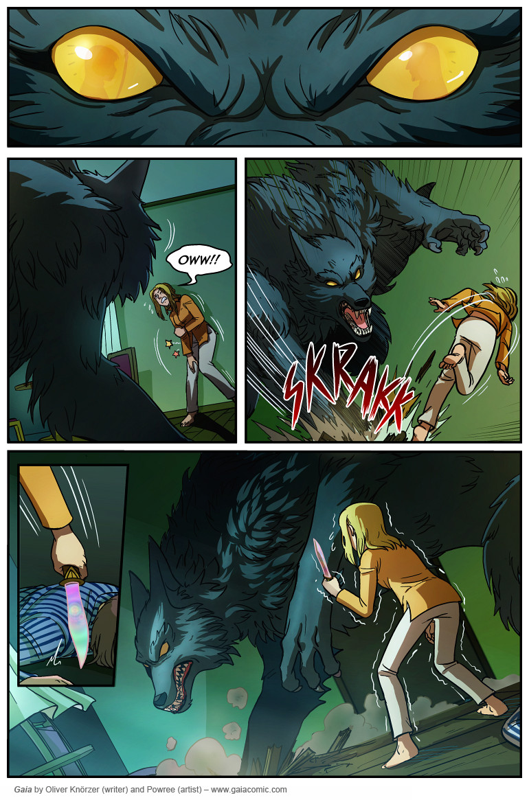 The latest page of our fantasy comic Gaia. A new page is posted every day. #comic #webcomics #graphicnovel #highfantasy #sorcerers #onlinecomics