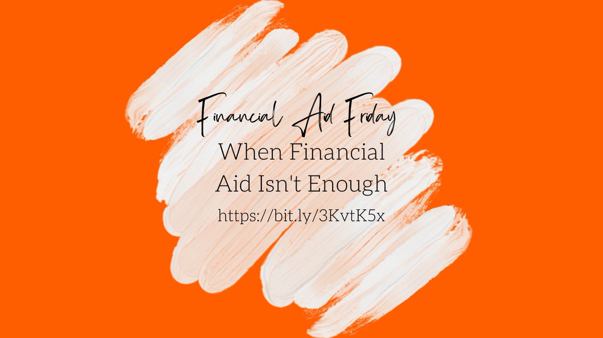 OSUSSS's tweet image. Financial aid can be challenging to receive. If you learn that you don’t have enough to cover your college expenses, here are a few tips to fill the gap. Link in bio! #financialaidfriday #okstate #triosss #trioworks