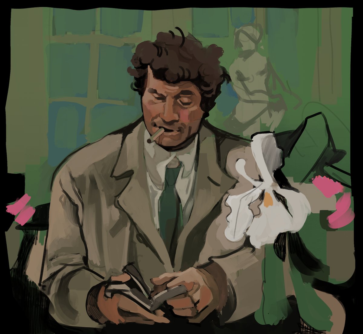 #columbo study from the greenhouse jungle