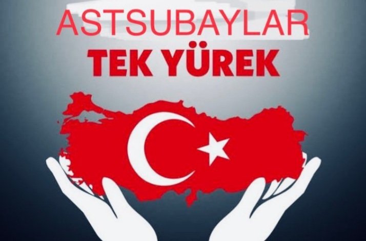 #GüçlüTemadGüçlüAstsubay 

Astsubaylar haklarını istiyor.
TEMAD TEK YÜREK ❤🇹🇷
<a href="/RTErdogan/">Recep Tayyip Erdoğan</a> <a href="/dbdevletbahceli/">Devlet Bahçeli</a> <a href="/kilicdarogluk/">Kemal Kılıçdaroğlu</a> <a href="/NureddinNebati/">Dr.Nureddin NEBATİ🇹🇷</a> <a href="/suleymansoylu/">Süleyman Soylu</a> <a href="/tcsavunma/">T.C. Millî Savunma Bakanlığı</a> <a href="/_hulusiakar/">Hulusi Akar 🇹🇷</a> @yilmaz_ismet58 <a href="/mustafaelitas/">Mustafa Elitaş</a> <a href="/AhmetAYDIN_02/">Ahmet AYDIN</a> <a href="/HMBakanligi/">T.C. Hazine ve Maliye Bakanlığı</a> <a href="/meralaksener/">Meral Aksener</a>
<a href="/CHPMuratBakan/">Murat BAKAN</a> <a href="/DursunATAS38/">Dursun ATAŞ</a>
