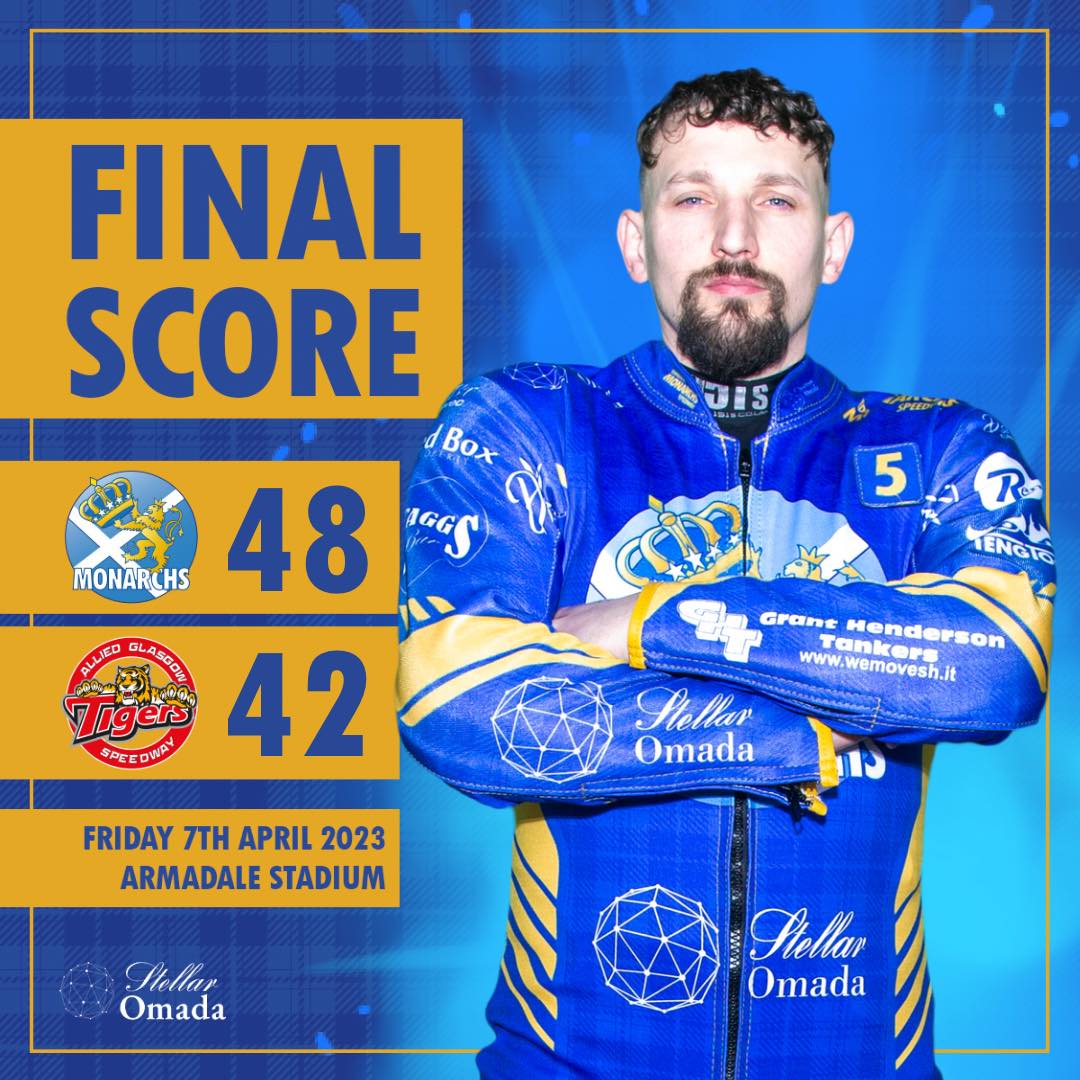 RESULT: The Tigers run us close but the Stellar Monarchs come out on top, winning 48-42! Full result details 👉 edinburghmonarchs.co.uk/match-centre/f…