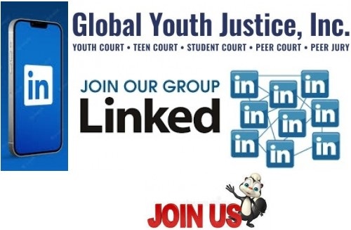 JOIN
Global Youth Justice, Inc. <a href="/JuvenileCrime/">Global Youth Justice, Inc.</a> LinkedIn Group on 2,100+ #YouthJustice and #JuvenileJustice Peer-to-Peer Diversion Programs.

These #teencourt #youthcourt #peercourt #peerjury #studentcourt in 48 States, 35+ Tribes and 12 Countries.

JJOIN @
lnkd.in/ehtje8m