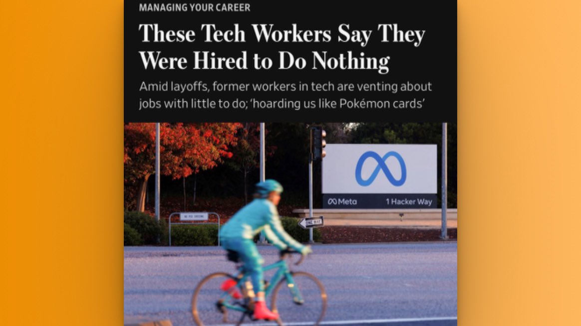 LBacaj's tweet image. I first visited Google’s offices in San Francisco way back in 2016.

It was strange that tens of thousands of engineers were just hanging out doing nothing for a large chunk of their day.

Software engineers were biking and going to the gym. They had swimming pools. They had…