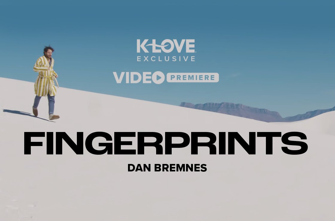 Couldn’t be more thankful to @kloveradio for helping me premiere the music video for my song “Fingerprints.” Be sure to check in tomorrow at 9am CT to catch the premiere!
