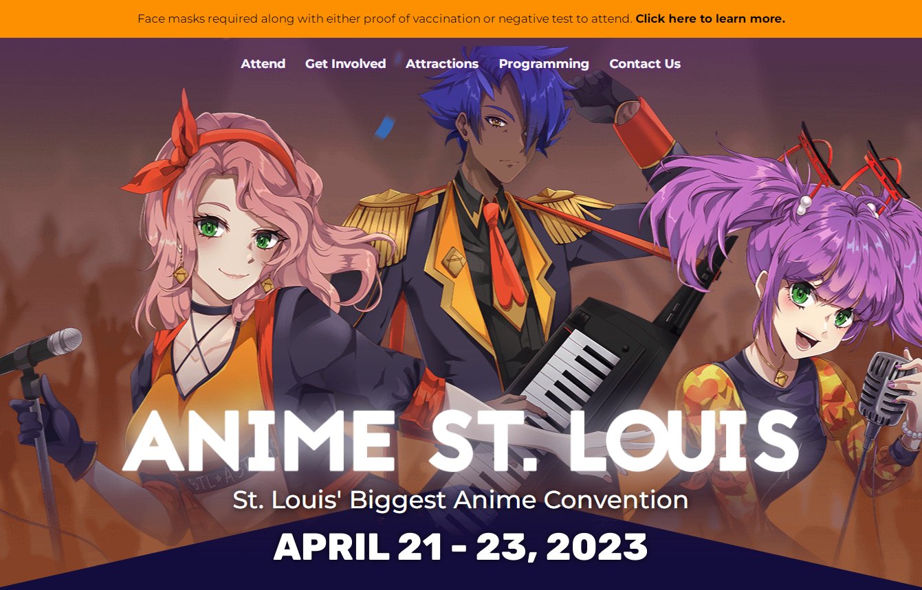 Details more than 58 missouri anime conventions in.cdgdbentre