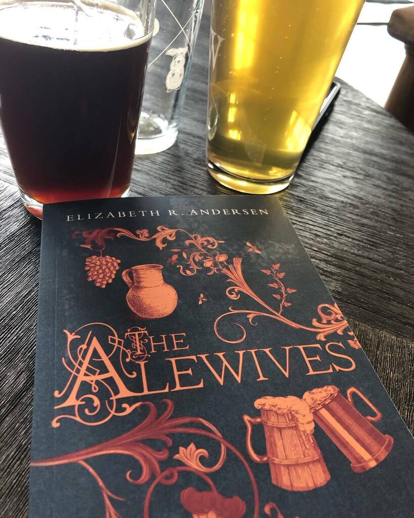 AuthorHerbert's tweet photo. Drinking ale with the author of The Alewives today. Is life great or what? @elizabethrandersen #alewives #galpals #writersofinstagram https://t.co/rCXT7MYnT3 https://t.co/UbtikDmtZE