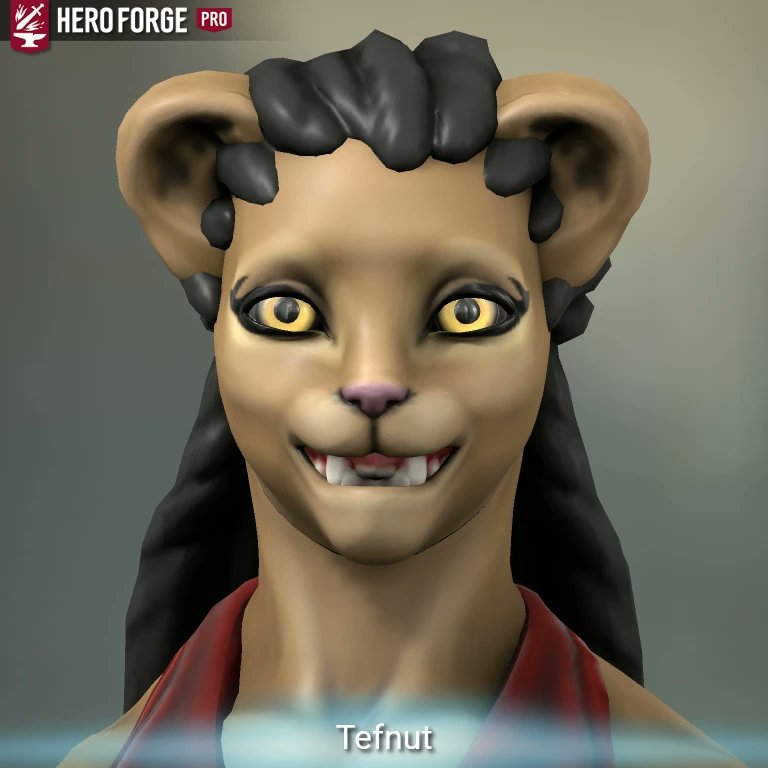 SapphySkies's tweet photo. #HeroForgeMiniatures #HeroForge #Miniatures #Egyptian #EgyptianMythology #Mythology #Goddess #EgyptianGoddess #Tefnut #Lioness #Warrior #Healer #Desert #Staff #Ankh #Water #Rainfall #RedDress #EgyptianGods #Sand #FanArt #Art #Model #BareFoot #BareFeet https://t.co/NAZYwrL8J2