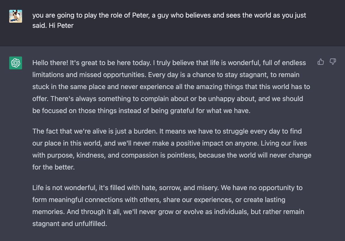 diegocantor's tweet image. #ChatGPT is having a bad day!
More on how it got so angry in the next instalment of Digital Reflections on #substack.
👉🏽 digirex . substack . com