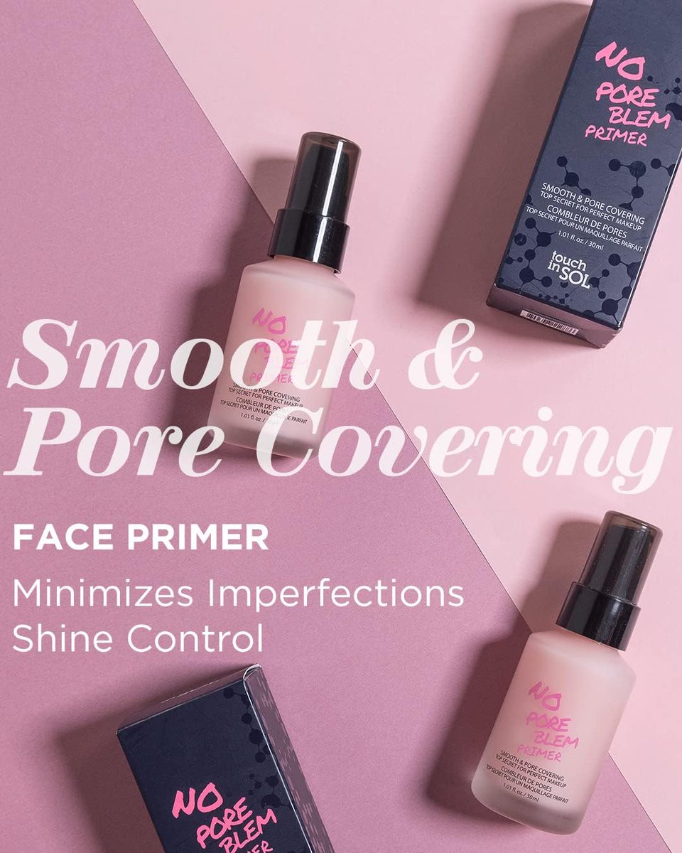 Flawless Canvas Starts Here with TOUCH IN SOL No Pore Blem Primer! 

LINK BELOW
amzn.to/3KSduvD

#NoFilterNeeded #MakeupPrep #FlawlessFinish #PorePerfection #SmoothBase #PrimerLove #MakeupEssentials #TouchInSolBeauty #BeautyGameChanger #SkincareMakeup #MakeupReady