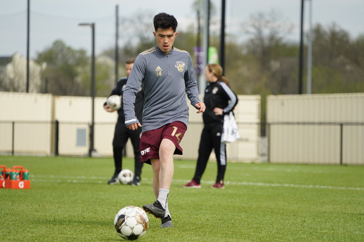 DetroitCityFC's tweet photo. On the ⚽️.

#DCTID https://t.co/95658imrp7