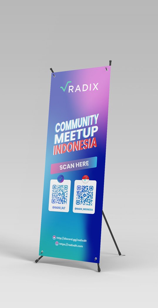 GilangDesu666's tweet image. make sure to get tickets before they run out!
#Radix Community Meetup will be held in Indonesia on April 15, 16:30 WIB. 

going to have a lot to say about Radix and around the crypto space!🥳
who's hyped @radixdlt fam?👀

register here 👉 eventbrite.co.uk/e/radix-commun…

#DeFi #RadixDLT