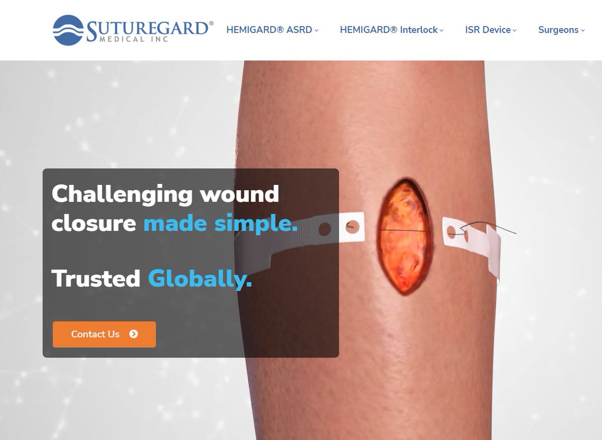 Check out our new website: suturegard.com! #hemigardasrd #hemigardinterlock #asrd #interlock