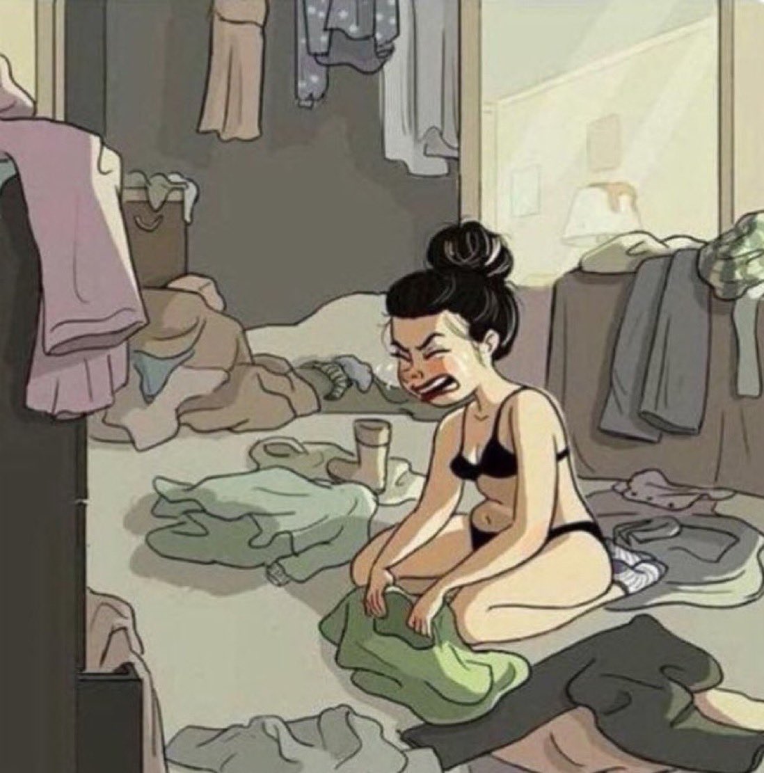 eu sempre antes de sair