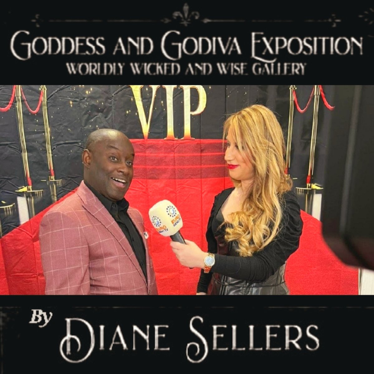 Dywayne_Thomas's tweet photo. Thank you for the interview #AysenDjemal | @EuroGencTV
#Interview #EuroGencTV #GoddessAndGodiva #Exposition #WorldlyWickedWise #Gallery #Art #Exhibition #DianeSellers #BritSellers #DianaFirefly #DywayneThomas https://t.co/1c995b0Try