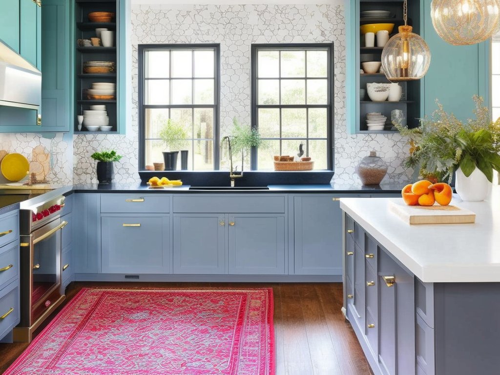 DecorousApp's tweet image. We totally get it - taking on an eclectic kitchen design can feel overwhelming! Start small &amp;amp; choose elements you love; one piece at a time will help build a Pinterest-worthy kitchen in no time. #interiordesign #eclecticdesign #kitchendesign